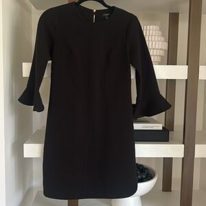 Ann Taylor Gold Zipper Dress